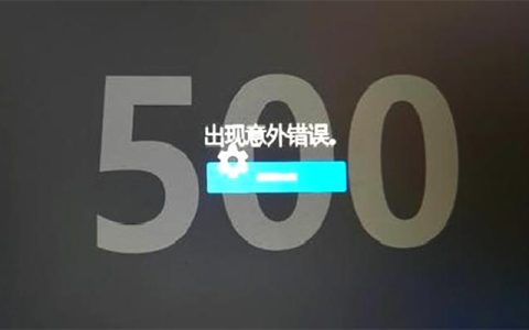 500是什么错误代码怎么解决（出现500错误是咋回事）