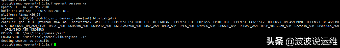 查看openssl版本号