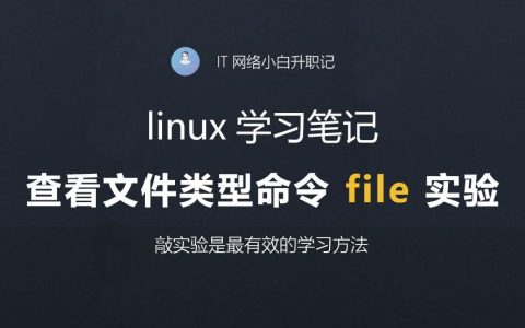 linux查看文件类型命令是什么