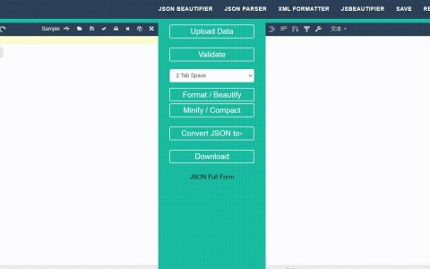 json美化工具哪个最好用？