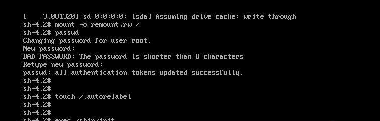 centos7系统如何修改root密码？步骤是什么？